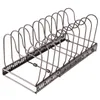 Teleskop Pfannen Organizer 30-59cm Topfdeckelhalter mit 10 Produktbild-Vorschau 6