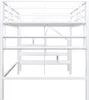 MODFU Hochbett Jugendbett  Metallbett 140×200cm mit Produktbild-Vorschau 10