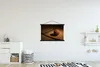 MuchoWow® Textilposter Ein Basketball im Scheinwerferlicht Produktbild-Vorschau 2