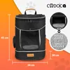 CADOCA® Haustierrucksack bis 12 kg verstellbare Gurte Produktbild-Vorschau 2