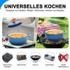 FCH Gusseisen Topf 26cm - 5QT-4.6L Emaille Bräter mit Produktbild-Vorschau 8