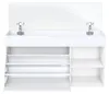 Clinvia Schuhbank mit Stauraum, Flurbank Weiß, 100x30x52cm, Produktbild-Vorschau 19