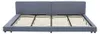 HOME DELUXE Bett mit Ablage GALAXIS - Grau 270 x 200 cm - Produktbild-Vorschau 6