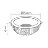 LED-Line® Downlight 15W 1500 Lumen 4000K Quantum Produktbild-Vorschau 3
