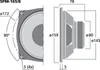 MONACOR SPM-165/8 Haut-parleur de grave-médium Hi-Fi, 60 W, Voir les images du produit 2