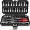 PARKSIDE® Ratschen-/Steckschlüsselsatz 46tlg. Ratschen Produktbild-Vorschau 1