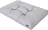 A light gray rectangular dog mattress with tufted cushioning. Náhled obrázku produktu