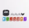A collection of Star Wars Unlimited game tokens arranged on a white background. Produktbild-Vorschau