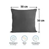 Komfortec 100% Baumwolle Kissenbezüge 2er Set 50x50 cm, Produktbild-Vorschau 3