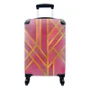 MuchoWow® Koffer Handgepäck Trolley Rollkoffer Kleine Produktbild-Vorschau 1