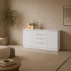 Kommode "Oliva" 166cm, weiß-matt Produktbild-Vorschau 6