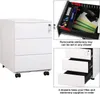 WOLTU Rollcontainer Metall, Mobiler Aktenschrank Produktbild-Vorschau 5