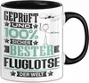 Fluglotse Geschenk Lustiger Spruch für Fluglotse Produktbild-Vorschau 1