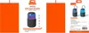 Xssive Enceinte portable sans fil - Enceinte mobile Voir les images du produit 2
