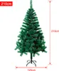 XINZI 210cm Künstlicher Weihnachtsbaum Grün PVC – Schwer Produktbild-Vorschau 2