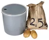 Oskar Vorratsdose L in Grau Kartoffeltopf mit Deckel Produktbild-Vorschau 2