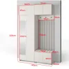 Garderoben-Set Napoli Version 11: Kleiderschrank mit Produktbild-Vorschau 2