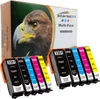 10er-Set Druckerpatronen ersetzt Epson 33 XL (5 Farben, Produktbild-Vorschau 1