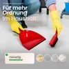 Novaliv Gummibesen Set mit Stiel & Kehrgarnitur I rot I Produktbild-Vorschau 5