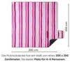 wometo Picknickdecke Oberseite 100% recyceltes Fleece Produktbild-Vorschau 4