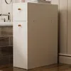 Schmaler Badezimmerschrank / Badezimmerkolonne – Weiss, Produktbild-Vorschau 2