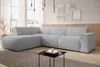 AX LIVING Canapé forme L Didim L Gris clair - 292 cm, Voir les images du produit 1