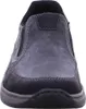 Rieker scarpe da uomo slip-on mocassini slip-on nero tempo Anteprima dell’immagine prodotto 22