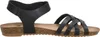 Mustang Sandalen Plat  Sandalen Plat - Zwart - Maat 41 Voir les images du produit 4
