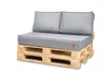 Blomster Palettenkissen 3er-Set für Gartenmöbel 120 x 80 cm Produktbild-Vorschau 4