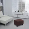 Stretch Ottomane Bezug Hocker Hussen Fußhocker Schutzbezüge Produktbild-Vorschau 6