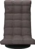 vidaXL Podlahová stolička Swivel Taupe Fabric Náhľad obrázku produktu 3
