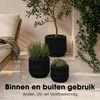 Mica Decorations Peta Bloempot voor Buiten – Set van 3 – Productafbeelding-voorbeeld 5