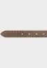 Vanzetti Leder Gürtel Slim Belt W100 Cream creme Produktbild-Vorschau 7
