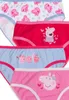 Bavlnené nohavičky Peppa Pig pre dievčatá - 4-pack detské Náhľad obrázku produktu 3