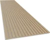 Akustikpaneel mit Holzfurnier in heller Eiche - 2700x600 mm Produktbild-Vorschau 1