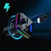 FM vysílač do auta s Bluetooth, 2x USB port a RGB Náhled obrázku produktu 7