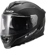 LS2 FF818 STORM III SOLID Integralhelm L in schwarz Produktbild-Vorschau 1