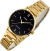 A close-up, angled shot of a gold Casio watch with a black face against a white background. Produktbild-Vorschau