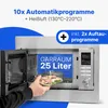 Four micro-ondes encastrable 25L 900W Bomann MWG 2216 HEB Voir les images du produit 6