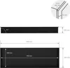 LuxeBath Nástěnná výklenek z nerezové oceli, 90x30x10 cm, Náhled obrázku produktu 6
