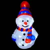 XXL Acryl Schneemann 96 LEDs kaltweiß Außenbeleuchtung Productafbeelding-voorbeeld