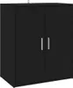 vidaXL Scarpiera nera 60x35x70 cm Materiale a base di legno Anteprima dell’immagine prodotto 9