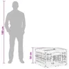 4 panelový plot pro psy Bílá 91 x 91 x 58 cm Plast Náhled obrázku produktu 10