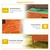 PawHut – klietka pre malé zvieratá s asfaltovou strechou, Náhľad obrázku produktu 7