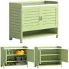Outsunny Pflanztisch mit Unterschrank aus Holz Produktbild-Vorschau 1