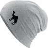 Huuraa Beanie Dromedar Kamel Silhouette Heather Grey One Produktbild-Vorschau 1