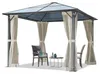 Gartenpavillon 3x3 m ca 6 mm Polycarbonat-Dach mit Produktbild-Vorschau 1
