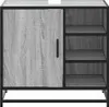 VidaXL 849287, Szary, Dąb, Metal, Drewno, 60 kg, 650 mm, Podgląd zdjęcia produktu 5