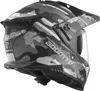 Bogotto FG-601 Sniper Fiberglas Enduro Helm, schwarz Produktbild-Vorschau 3
