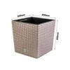 Blumentopf + Einsatz Blumenkübel Rattan RATO LOW DRTS200L Produktbild-Vorschau 5